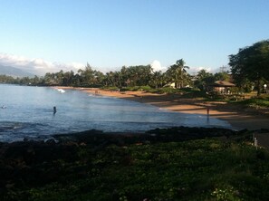 Kamaole Beach I is within easy walking distance of our condo.