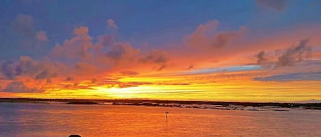 How Sweet the Sound! This is the nightly view from the deck!