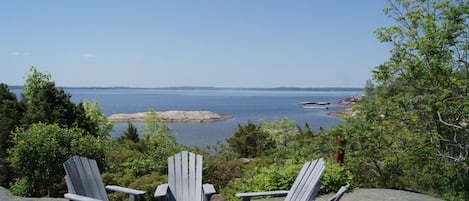 Front deck facing west