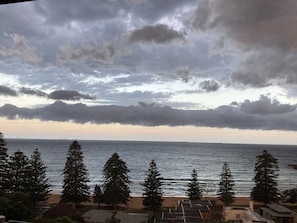A stormy early evening - what a view!