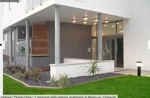 Front entrance to the apartment access by key or access code