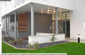 Front entrance to the apartment access by key or access code