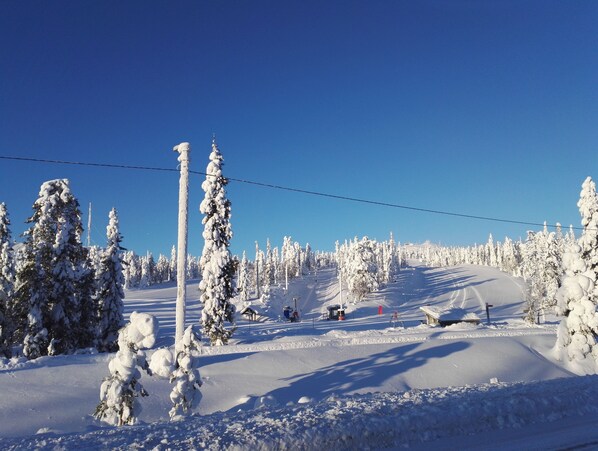 Skiing