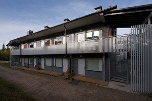 Utsikt mot innergård