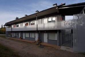 Utsikt mot innergård