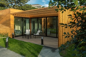 Front of property – evening/night