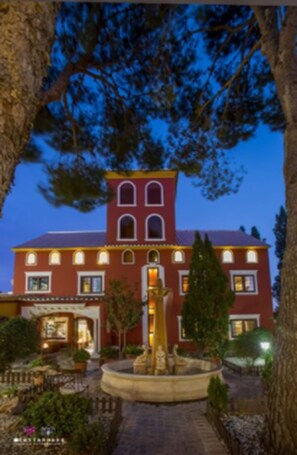 Front of property - evening/night