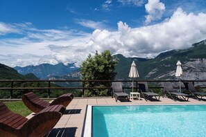 Pool auf dem Dach