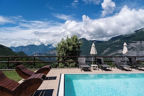 Pool auf dem Dach