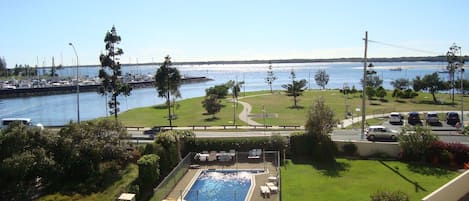 Pool & View from Balcony