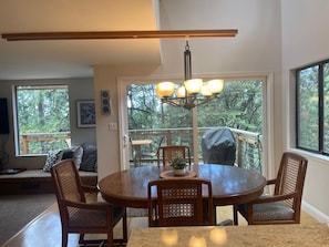 Dining area from the kitchen