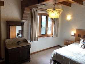Bedroom with sunlight