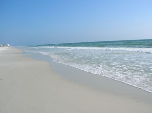 Beautiful white sand beach