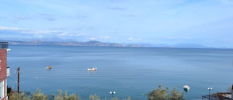 Vista para a praia ou o mar