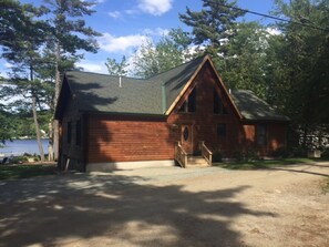 Rear view of property.