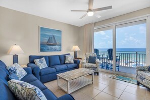 Patio Door to Huge Balcony