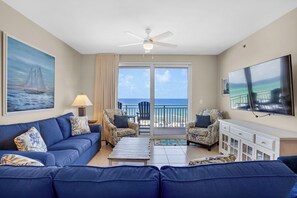 Living Room with 65in TV