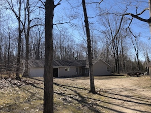 Main home, our 2 bedroom, 1700 square ft home