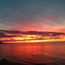 Sunset at Young's Beach