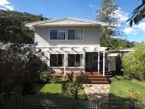 Rear of house beside creek reserve