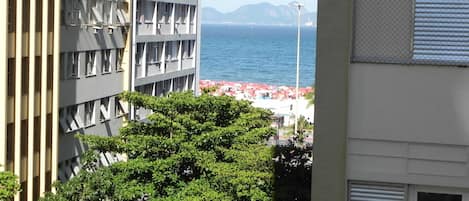 Beach View from the window of the apartment (zoom)