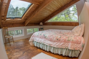 Master bedroom loft