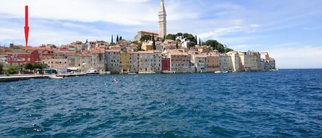 Sea view apartment Xenia only 30 metres from the sea - in the centre of Rovinj!