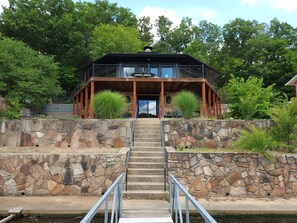 View of Octagon House from 5 Slip Dock