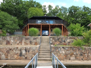 View of Octagon House from 5 Slip Dock