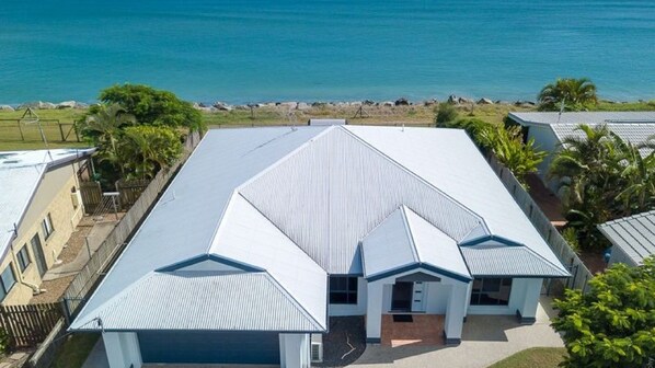 Aerial View of the House