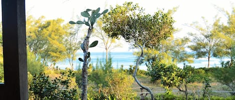 Vista da Varanda para a Praia.