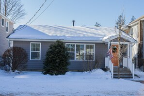 Front view, winter