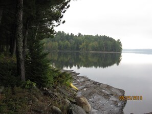 View looking south. Glad we brought the scull!