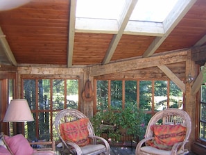 Favorite haunt sun-glass porch