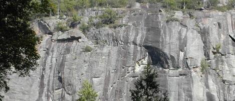 View of Humphrey's ledge from deck