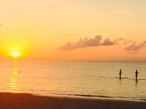 Paddle Board while enjoying the Sunset