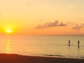 Paddle Board while enjoying the Sunset