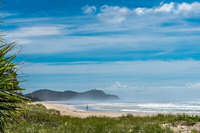 ABASEA a gorgeous, beautifully modernised original Byron Bay 1950’s home.