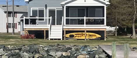 Waterfront house with private dock