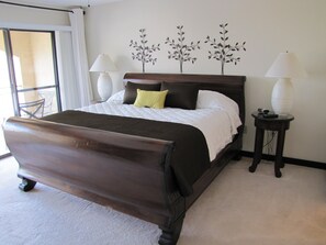 Finally! Comfortable beds! We have 2 King Suites with high quality clean linens!