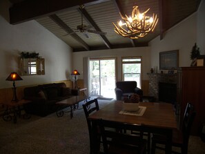 Dining Area and Living Room