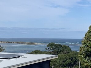 Vista para a praia ou o mar