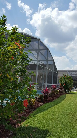 We have been working on making the exterior colorful!