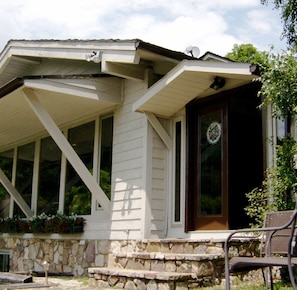 Front Entrance Door into Sunroom