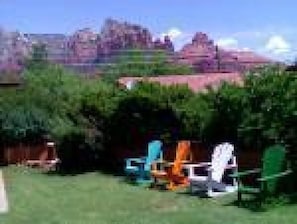 Mountain View from backyard