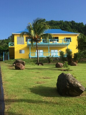 View from the bottom of driveway