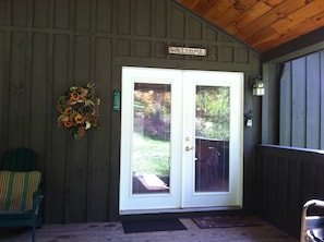 Front porch entry