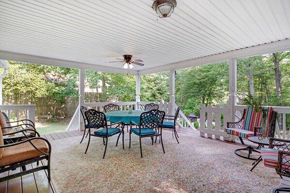 Covered porch