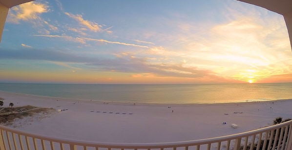 Evening Sunset from Balcony