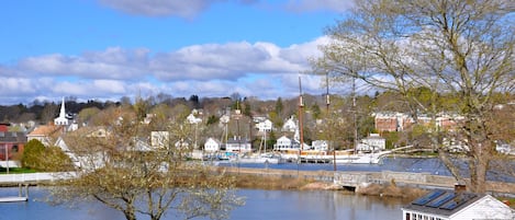 View of the Mystic River from upstairs

